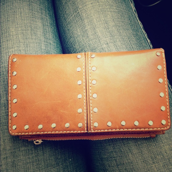 MK Leather Wallet and Change Purse