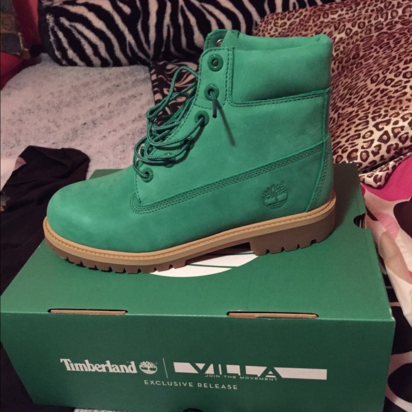 Timberland Shoes - Limited Edition Emerald Timberlands 💚🍀