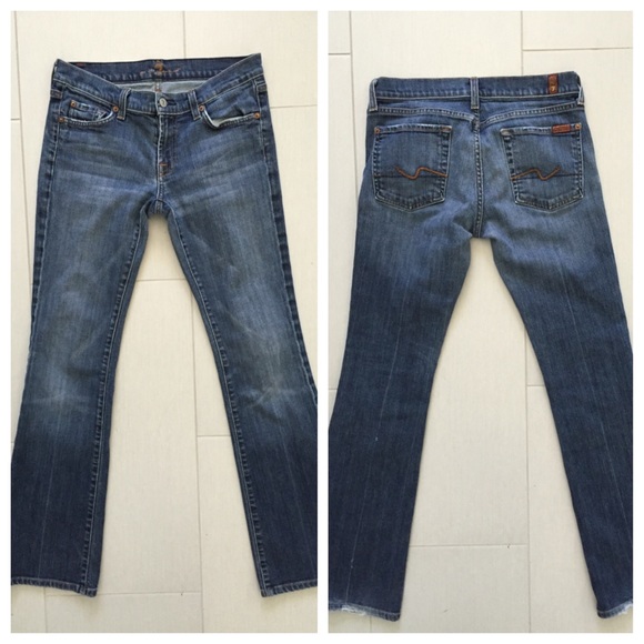Seven 7 for All Mankind Flare in NY Bootcut Jeans - Picture 4 of 4