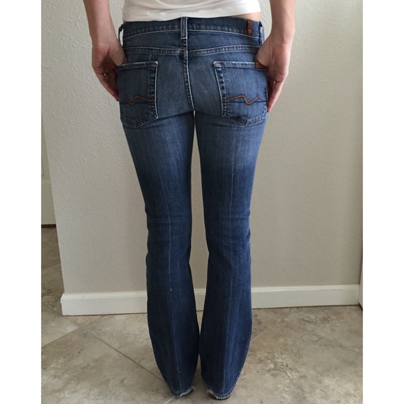Seven 7 for All Mankind Flare in NY Bootcut Jeans - Picture 2 of 4