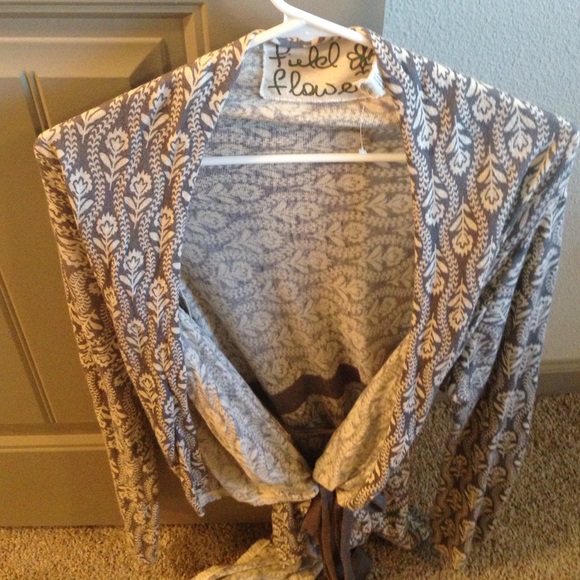 Field & flower cardigan