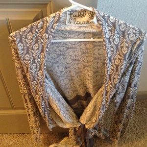 Field & flower cardigan