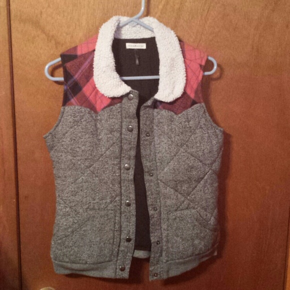 Check & Stripe vest