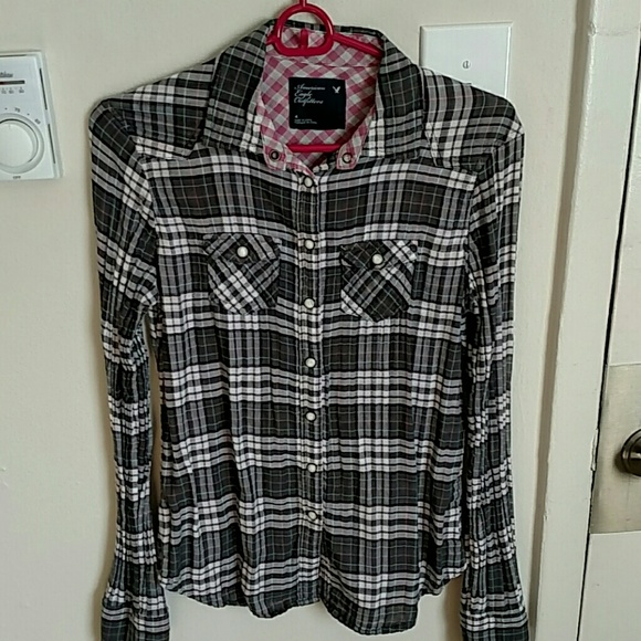 American eagle western shirt