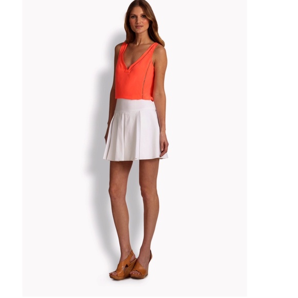 Nanette Lepore Perforated Trim Tiki Blouse - Picture 2 of 3