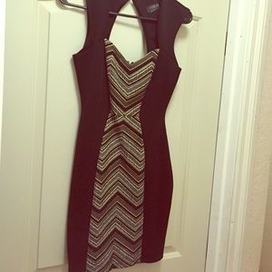 Black cocktail dress