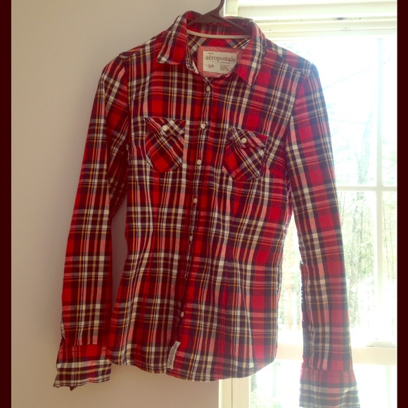 Aeropostale plaid shirt