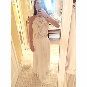 BEAUTIFUL WHITE PROM DRESS