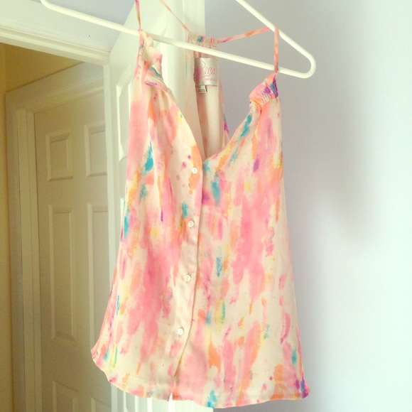 Rory Becca button down tank