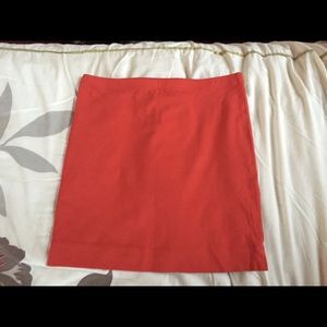 H&M scarlet miniskirt