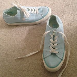 Aqua Converse One Star