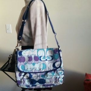 Coach Messenger bag blue