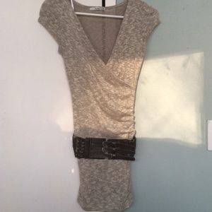 Light Long sweater dress