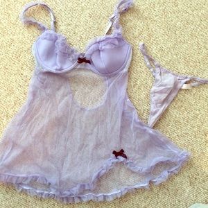 Cute Victorias Secret sheer lingerie