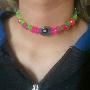 handmade choker:]