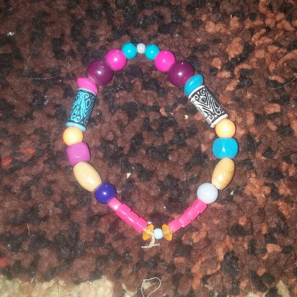 handmade tribal bracelet:)