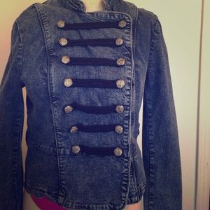 Marching Band Inspired Jeans Jacket