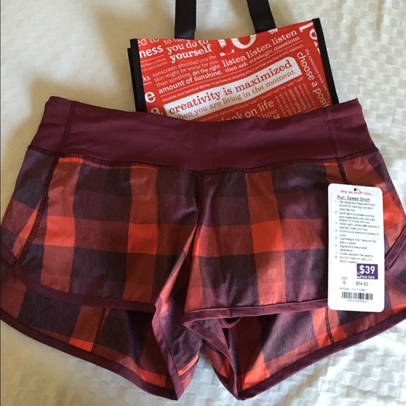 Lululemon Speed Shorts