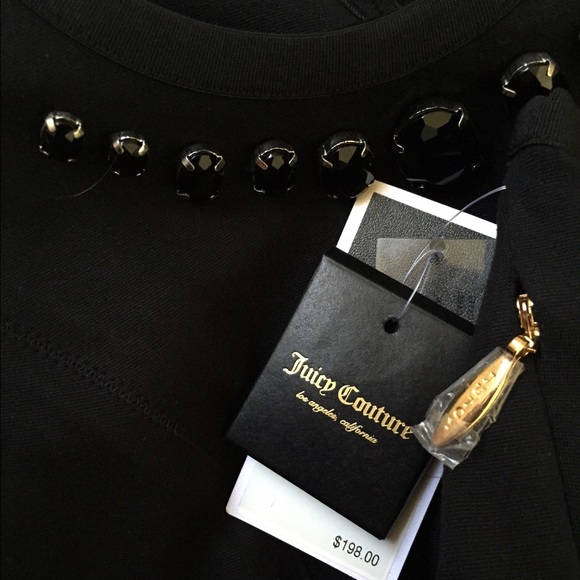 Juicy Couture Black Charlotte Fit Flare Dress - Picture 4 of 4