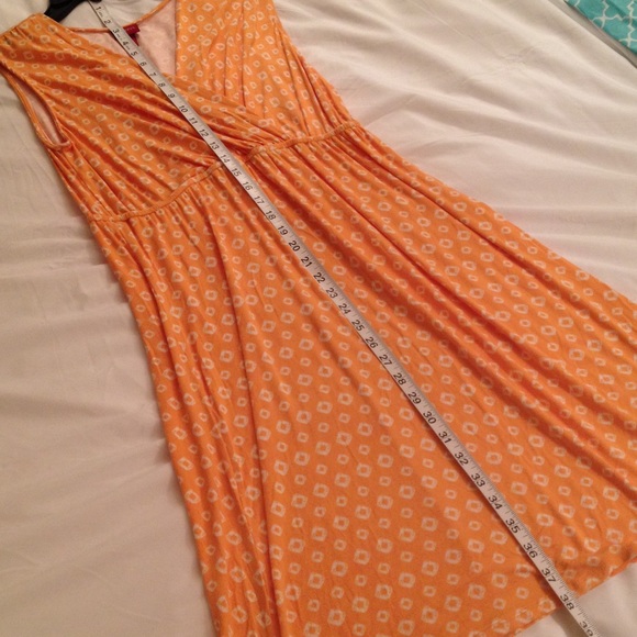 Orange Knit Dress - Picture 4 of 4