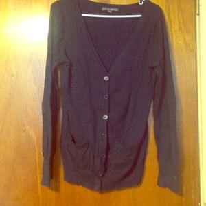 Navy blue cardigan