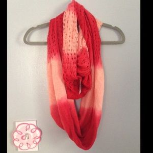 Pink Infinity scarf