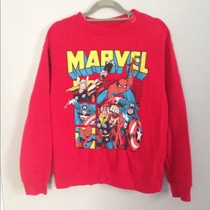 marvel Crew neck