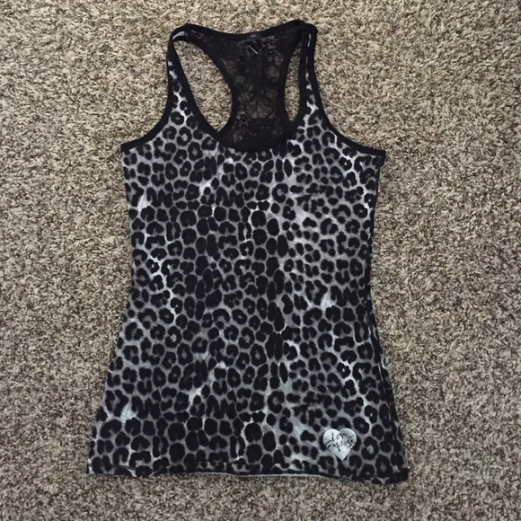 Leopard workout tank Clearance