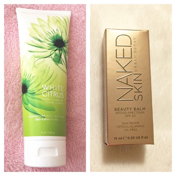 Bundle White Citrus Body Cream & Naked Beauty Balm