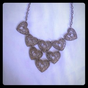 Heart shaped necklace.