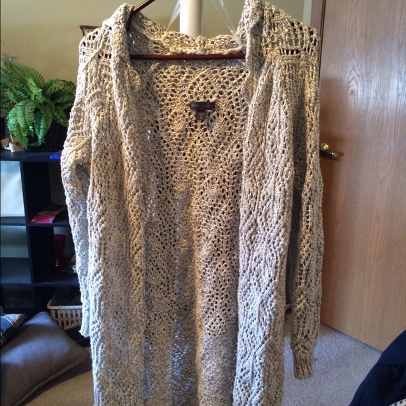 Crocheted sweater