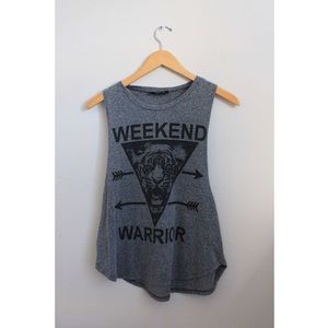 "Weekend Warrior" Graphic Tee