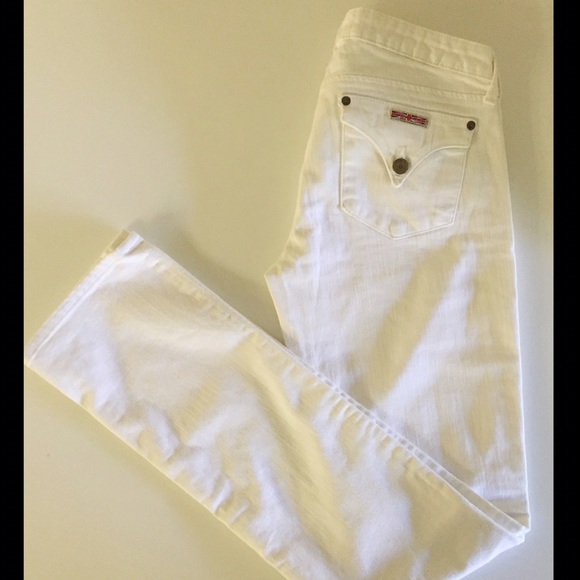 White Hudson jeans