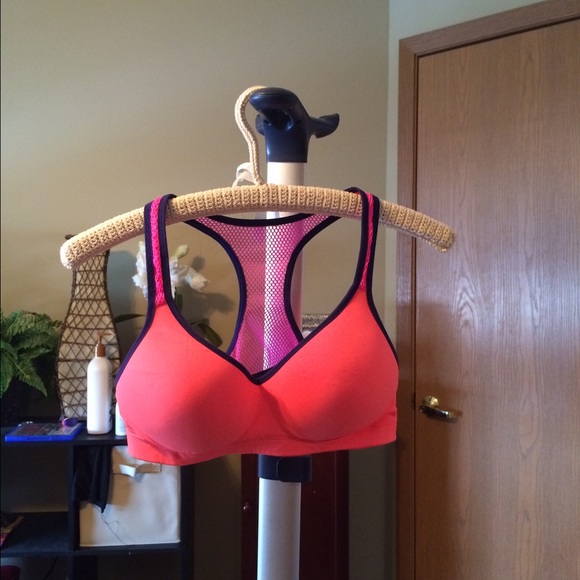 PINK racerback sports bra