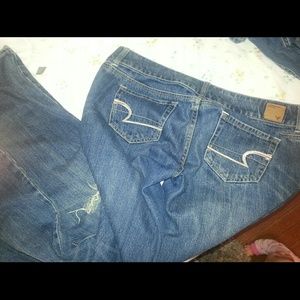 Ae Artist jeans.