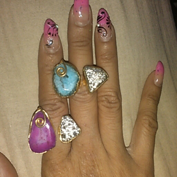 Custom bezeled rings $20each