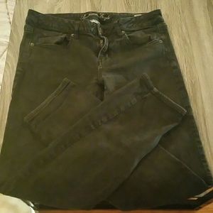 American eagle black jeggings