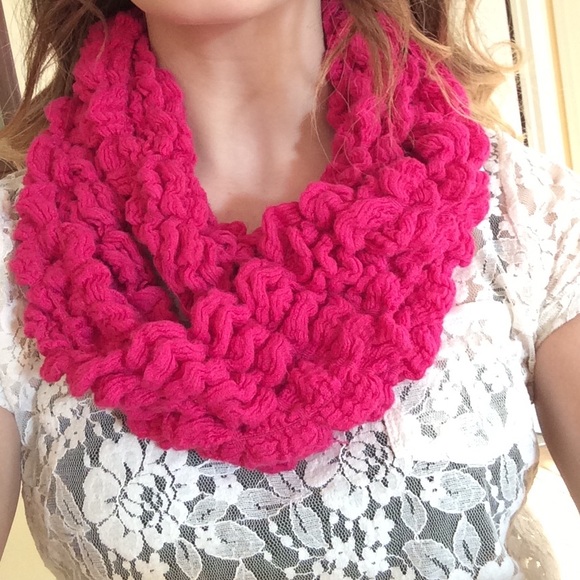 Pink Scarf - Picture 2 of 3