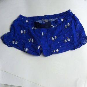 American Eagle Aerie penguin cotton shorts