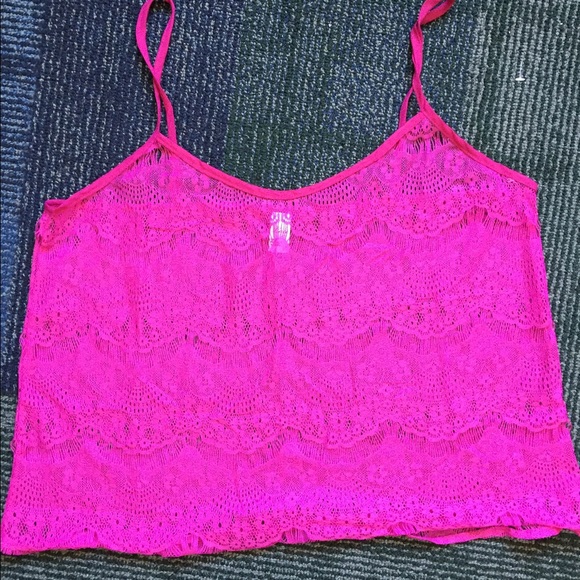 American Apparel lace tank top