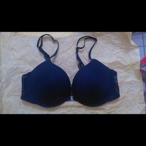 Gilly Hicks Racerback Bras Navy and White