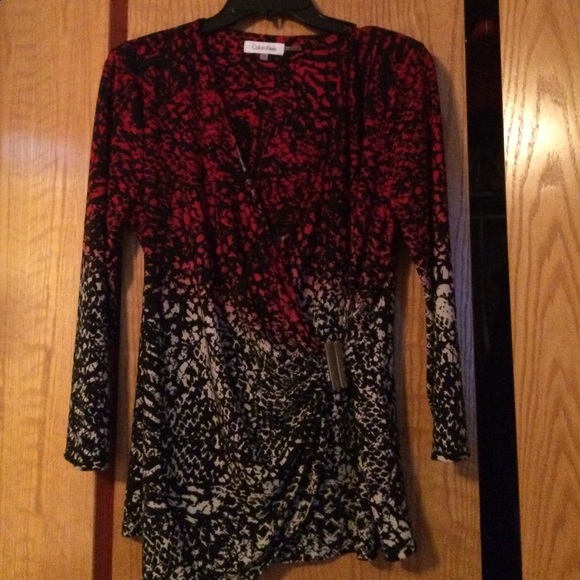 Calvin Klein wrap top