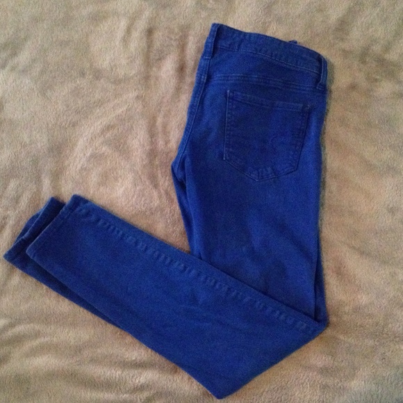 Royal Blue Stretch Jeggings