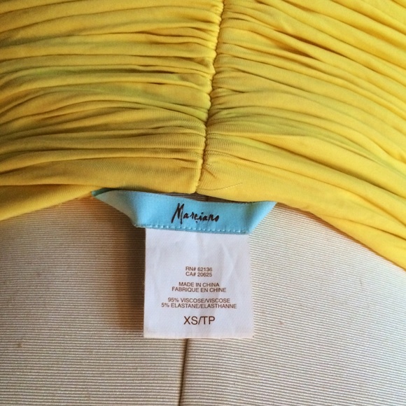 Marciano yellow top - Picture 3 of 3
