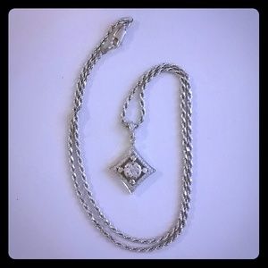 Johnny Dang Window Pane Diamond Necklace