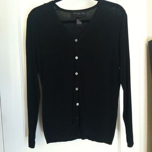 100% Silk bulk button up sweater by August Silk sL