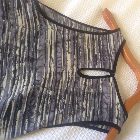 Hi-Lo Sheer Sleeveless Tunic by Lush - Picture 3 of 4