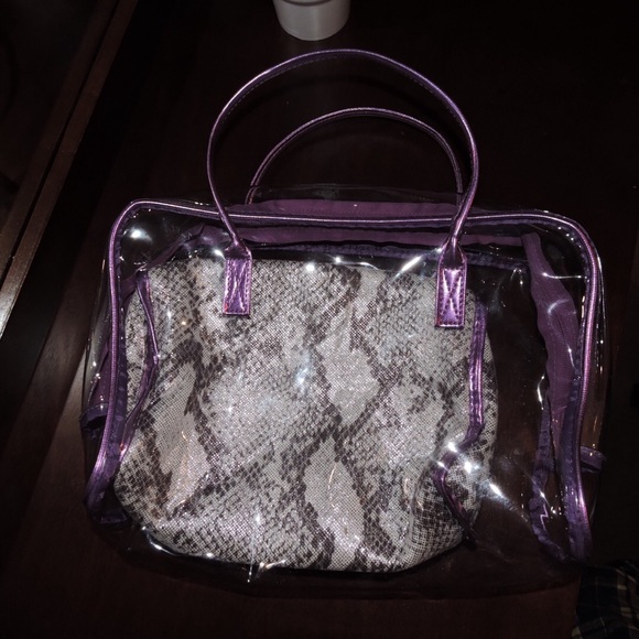Medium Clear Bag with Inside Bag