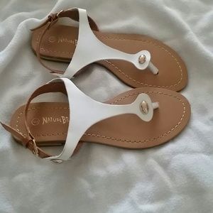 White Sandals