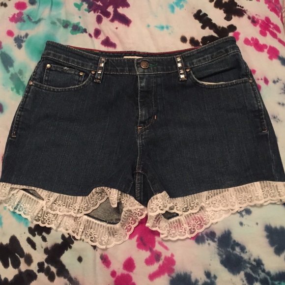 🌜High Waisted Shorts w/ Shimmer Pockets🌛